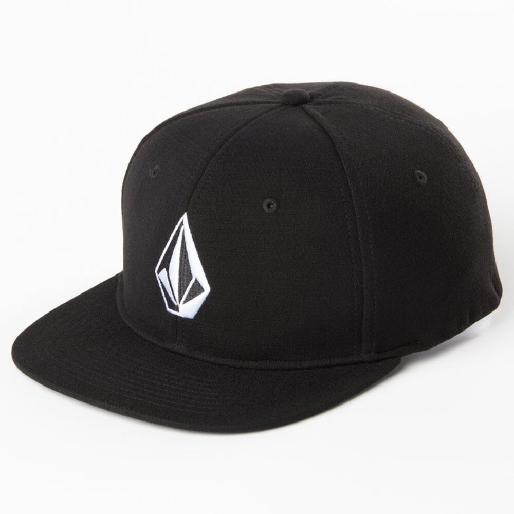 Volcom Men's Hat - Full Stone Xfit - Black - NWT
